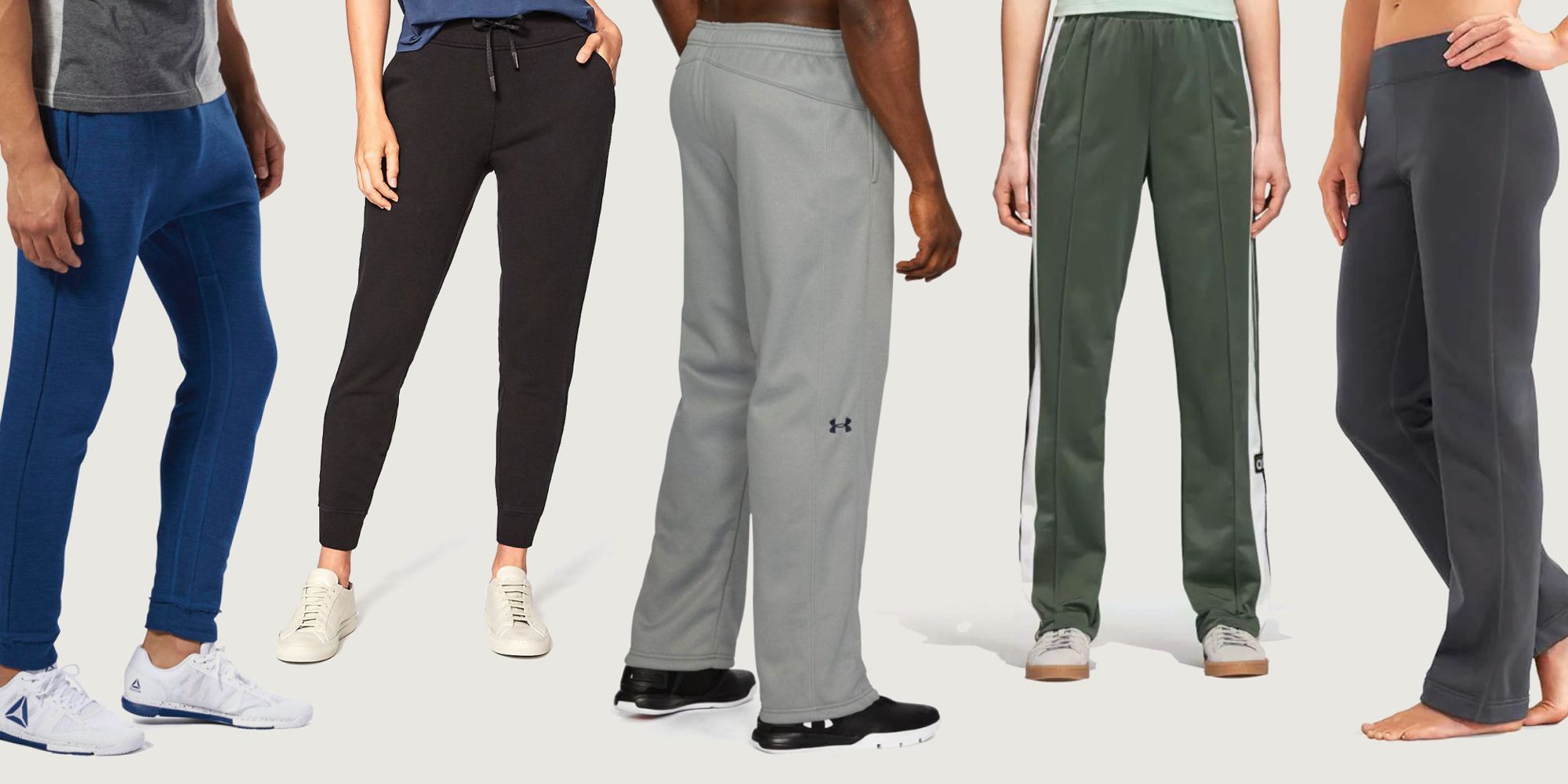 Mens Joggers Warm Tracksuit Running Bottoms Track Jogging Sweatpants Trousers 