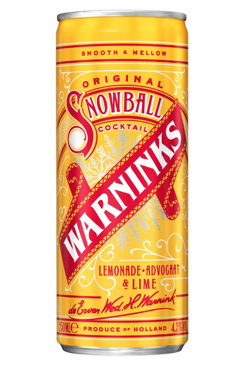 Warninks' Snowball cocktail in a can launches for Christmas