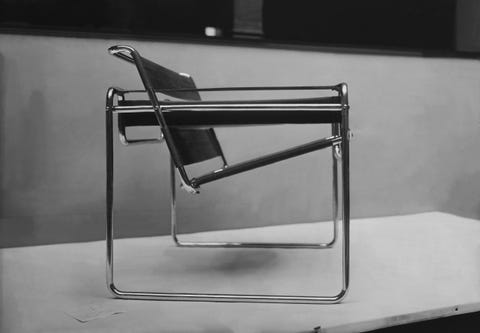 Wassily Chair, B3, Design By Marcel Breuer At Bauhaus School