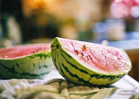 watermelon helps a bloated stomach