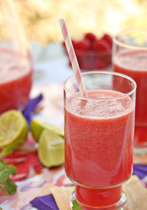 watermelon raspberry juice, juice for weight loss