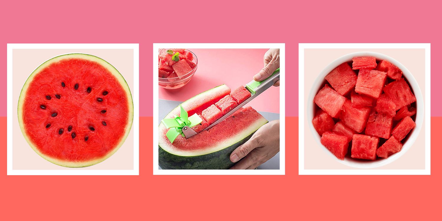 This Genius Watermelon Cutter Cubes Your Fruit In One Smooth Motion