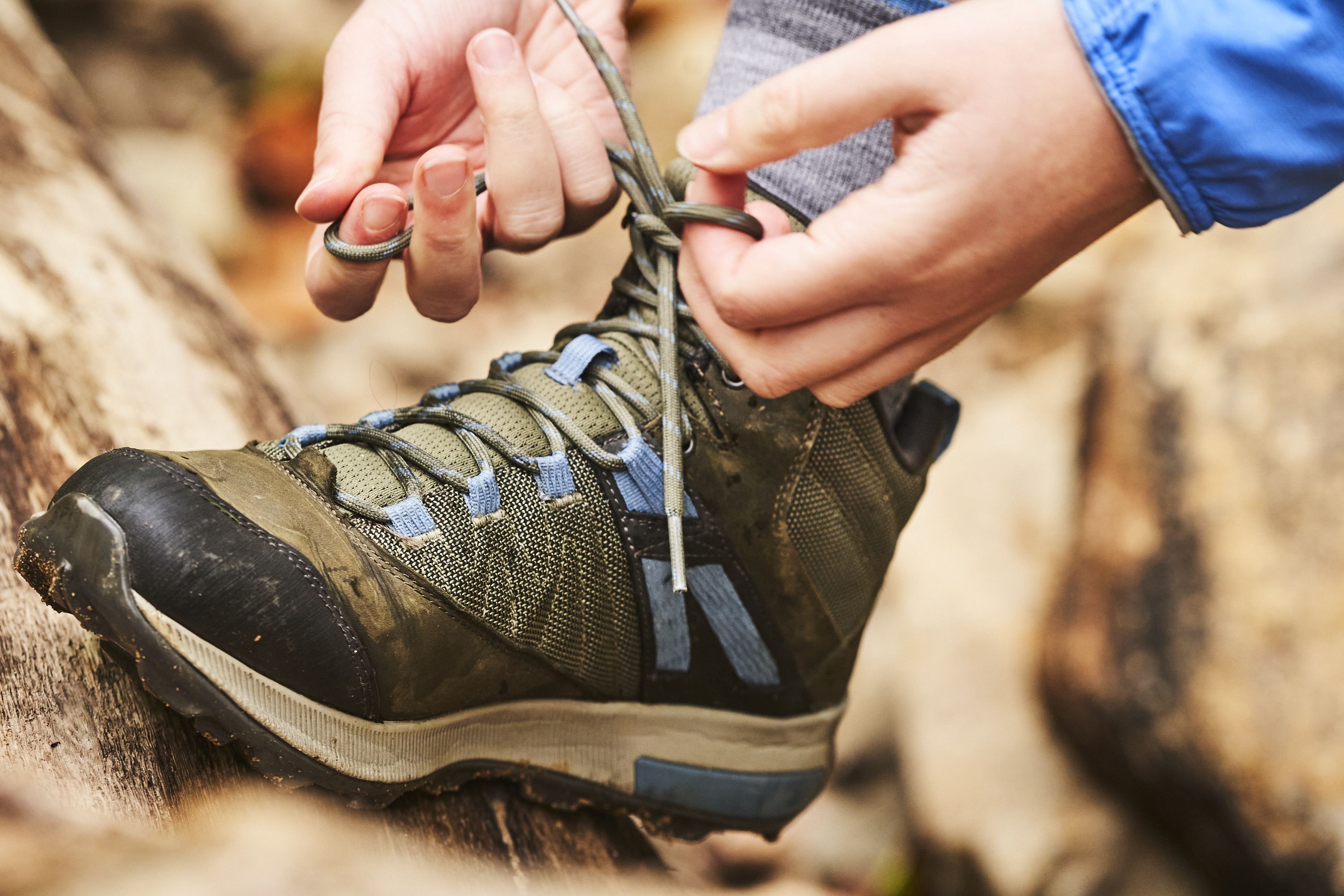 Mens NORTHWEST Leather Walking Hiking Waterproof Ankle Boots Trek WALKING Shoes 