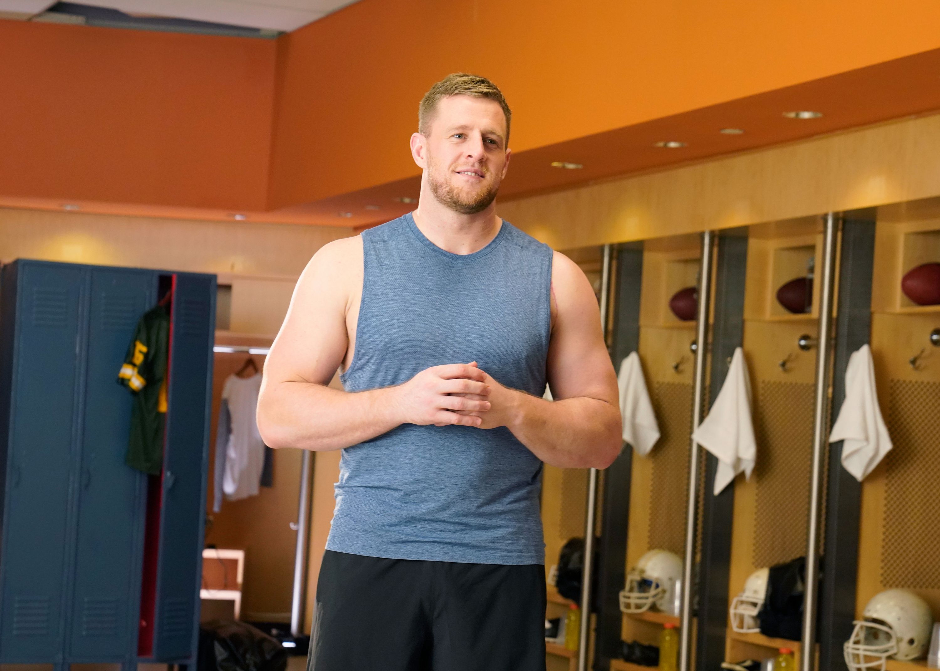 jj watt without a shirt