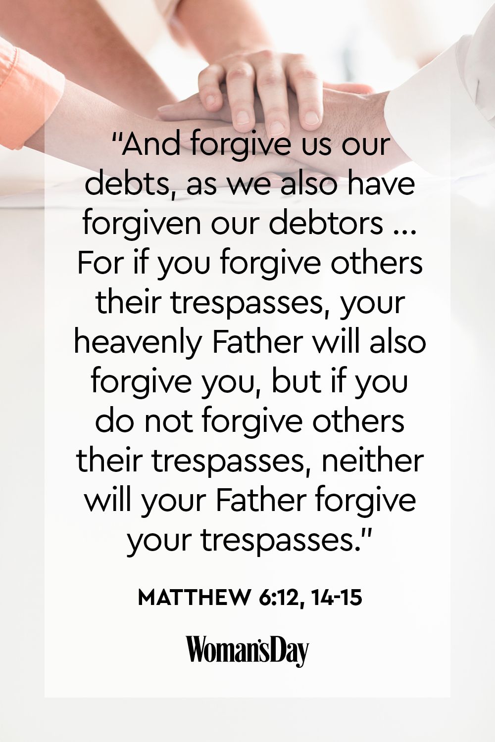 bible verse about forgiveness and reconciliation