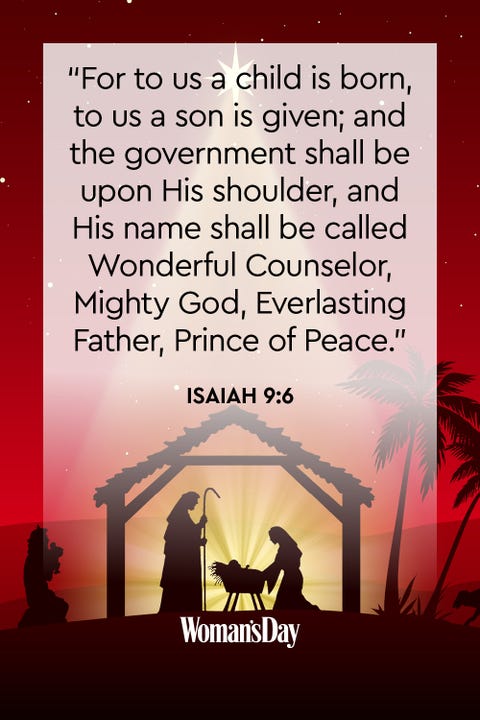 The Best Christmas Bible Verses for Cards 2019 — Religious Holiday Card ...