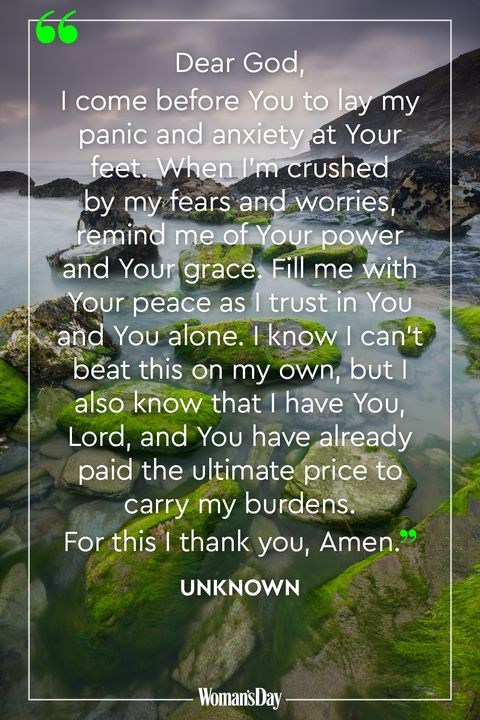 16 Prayers For Anxiety — Prayers To Help You Calm Down
