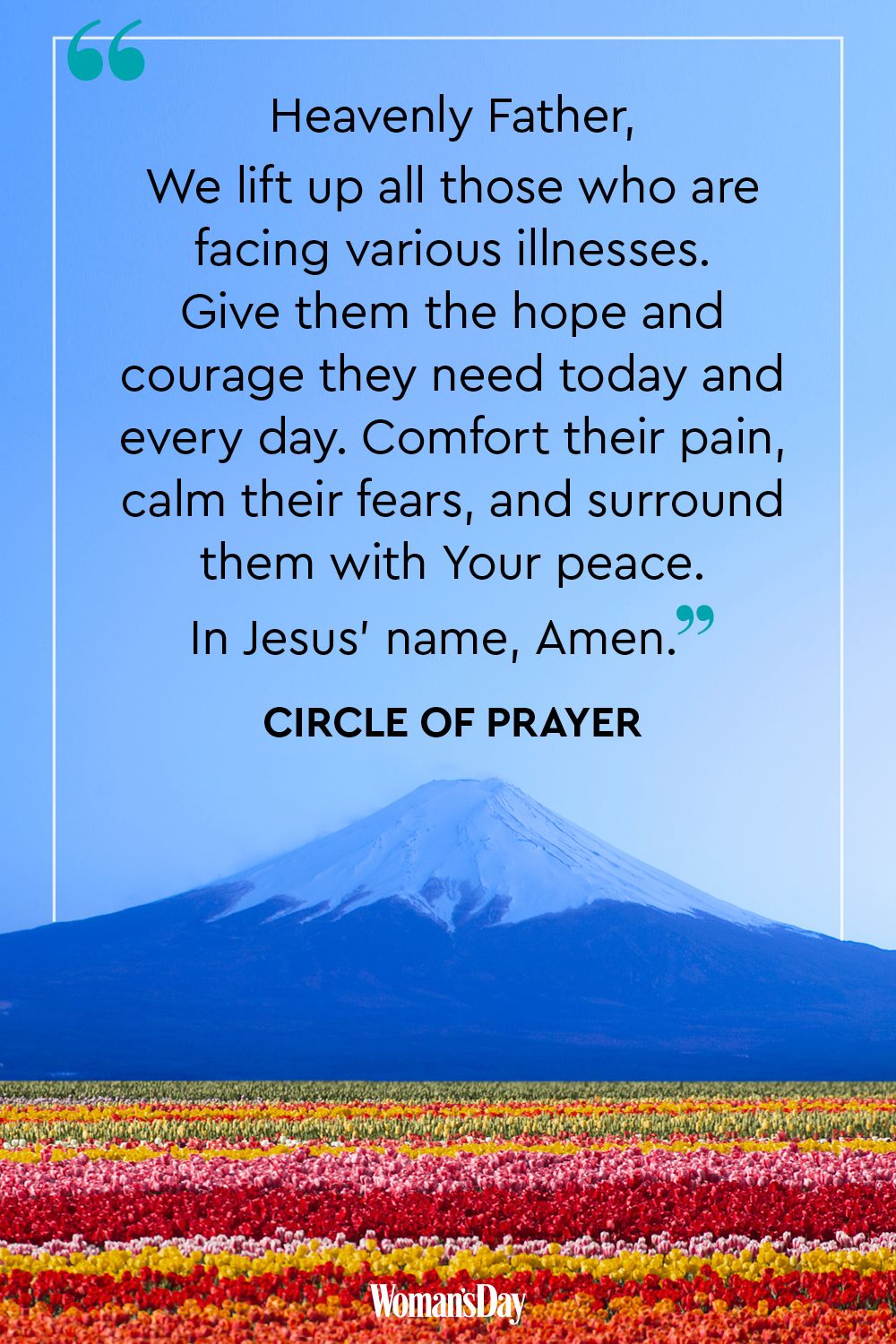 healing prayers for the sick