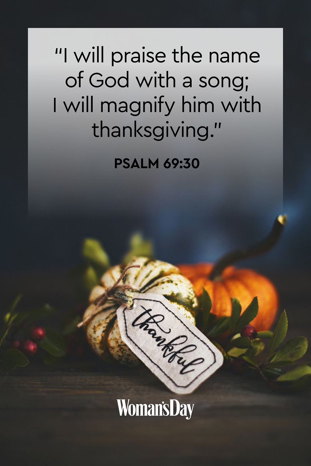 thanksgiving bible verse