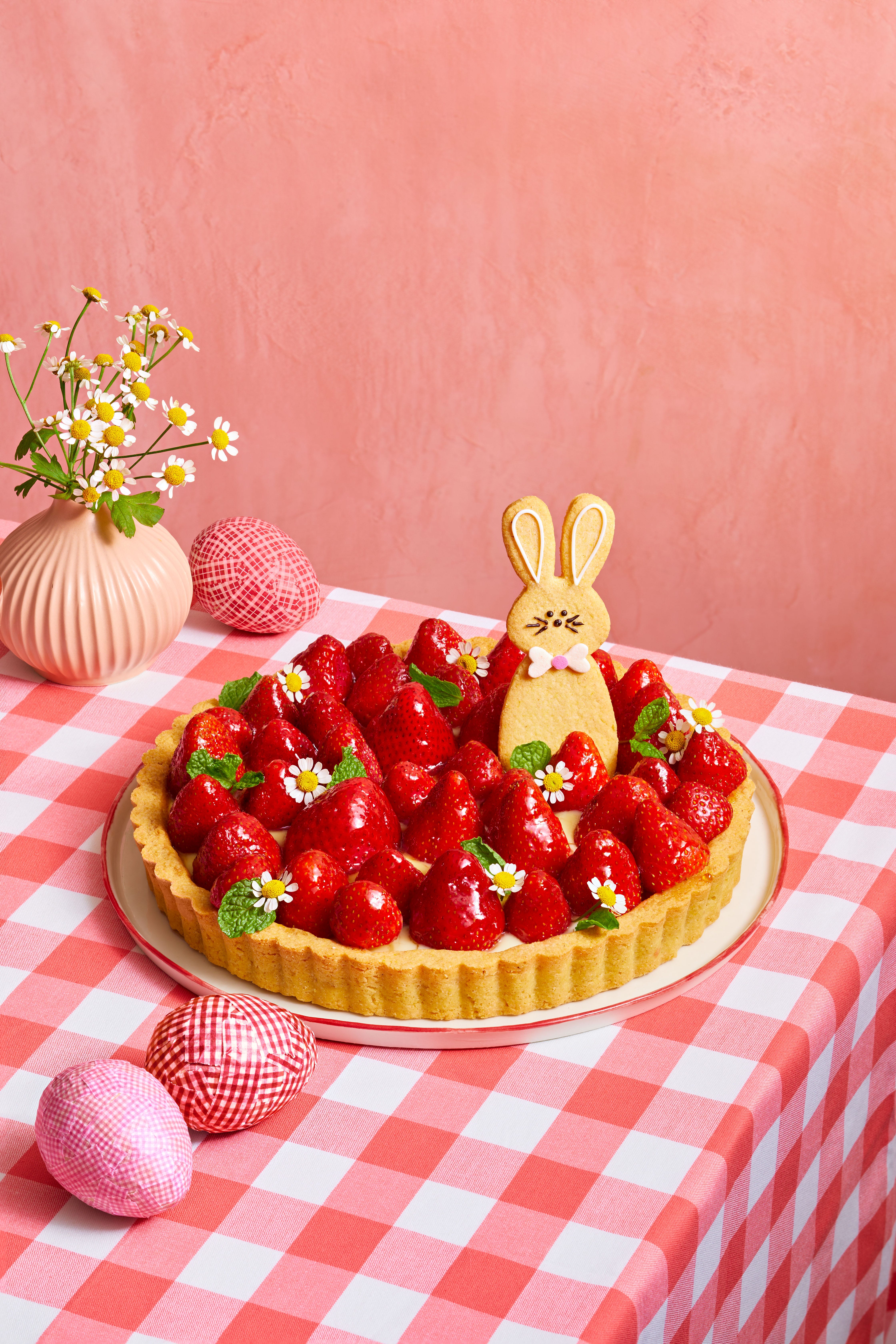 Strawberry Tart With Cornmeal Crust