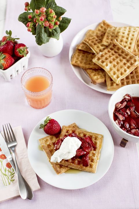Make-Ahead Mother's Day Waffles