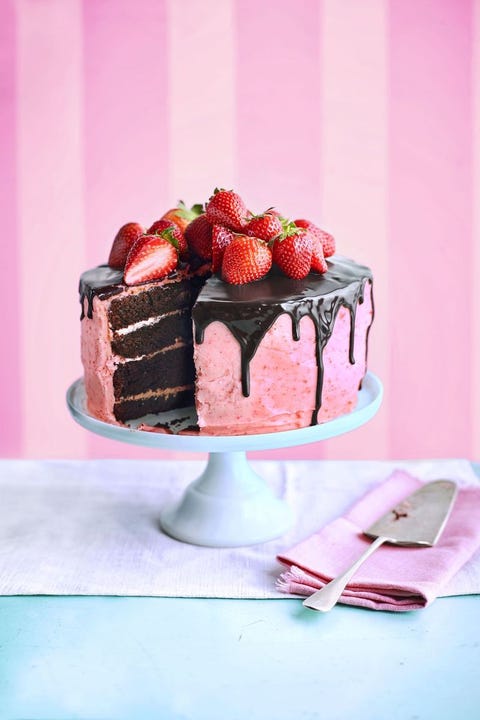 choco berry surprise cake