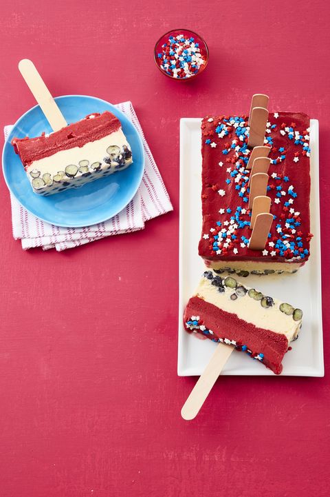 patriotic pops   ice cream and sorbet