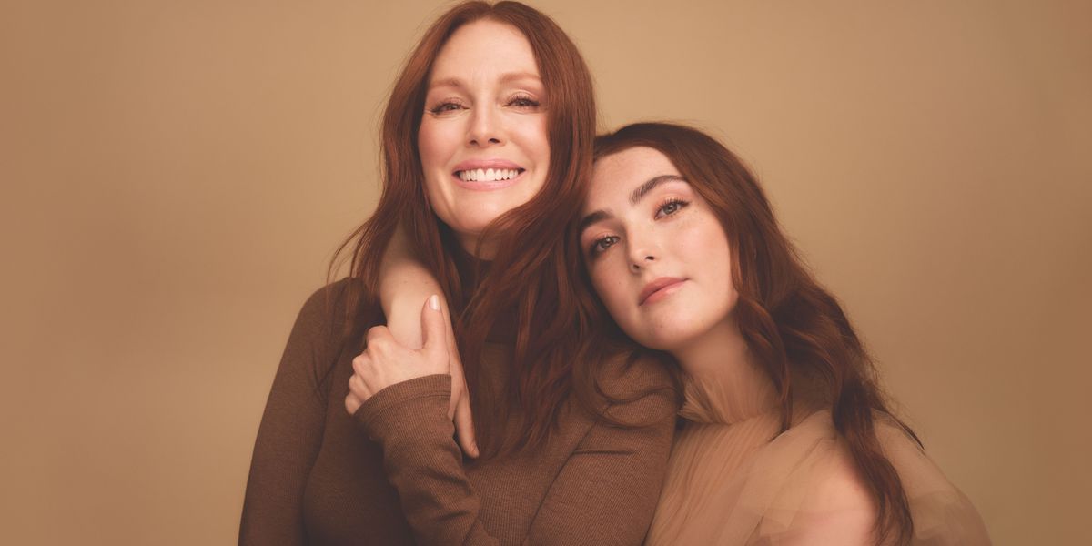 Julianne Moore on Her Hourglass Campaign with Daughter Liv