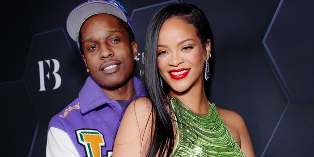 The new photos of Rihanna (her bump) and A$AP looking loved up are everything