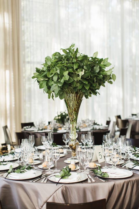 15 Best Greenery Wedding Centerpieces Green Centerpieces 