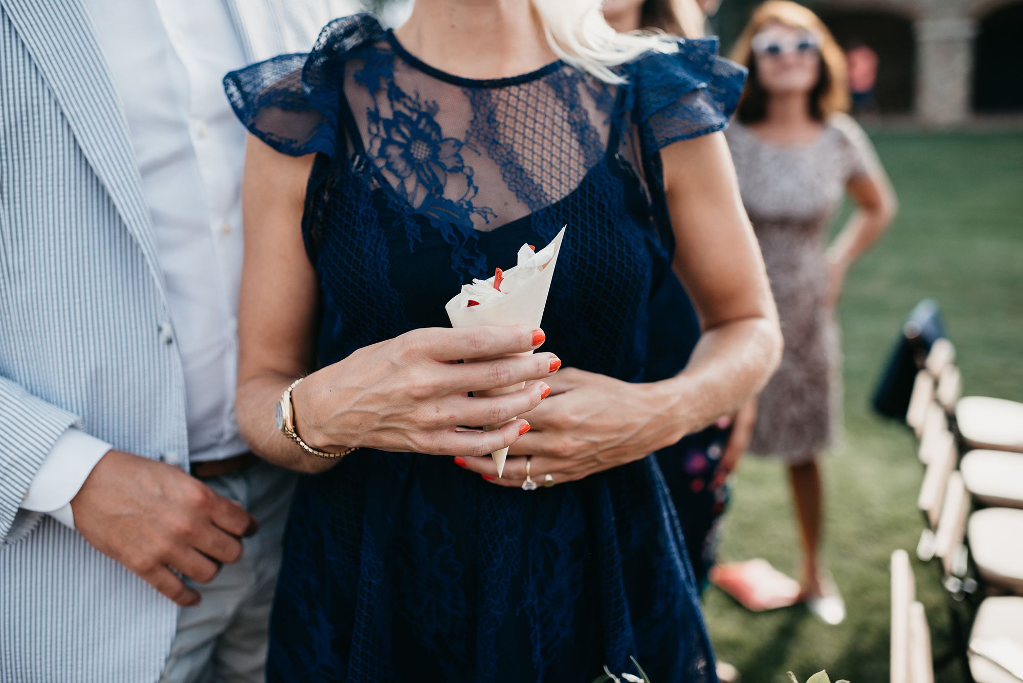 halter top wedding guest dress