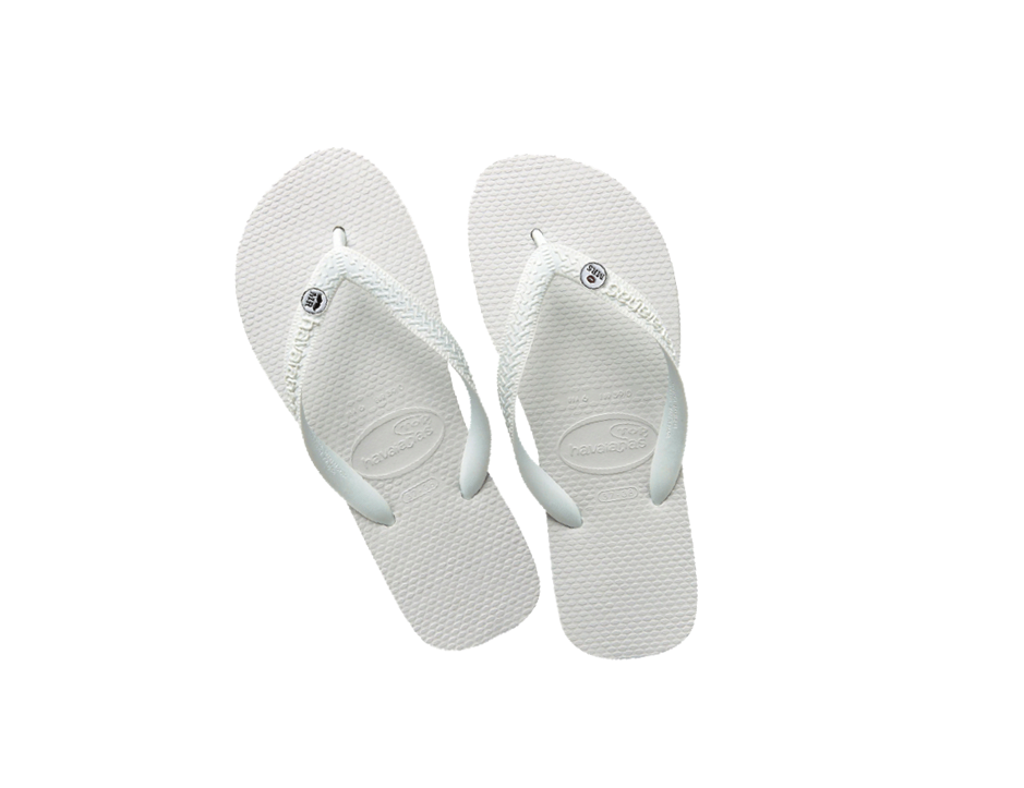 bridal flip flops havaianas