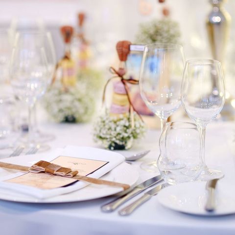 wedding table setting 