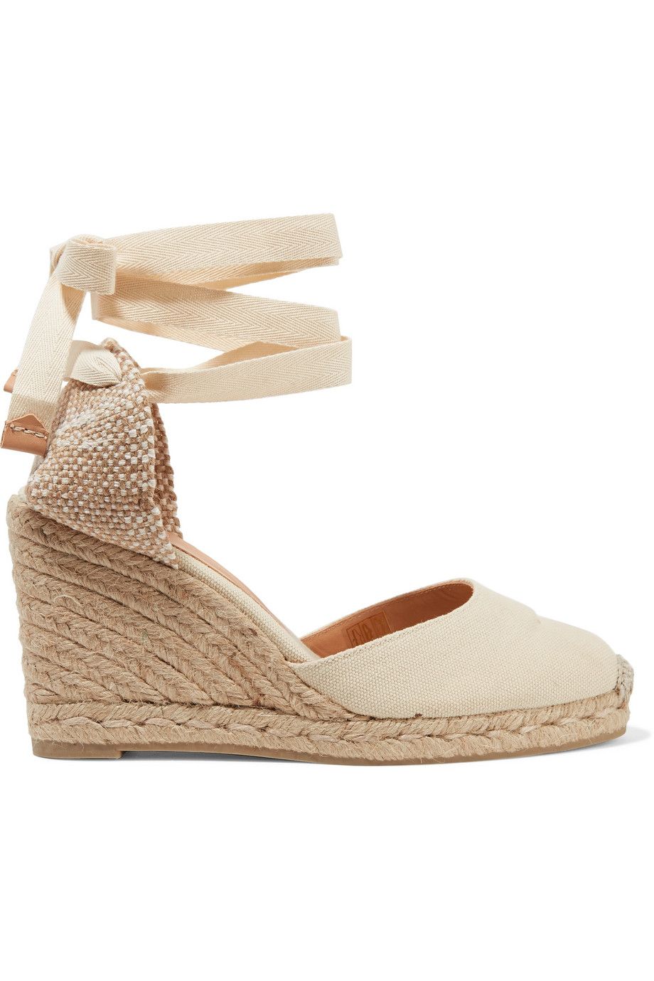 ladies gold wedge mules