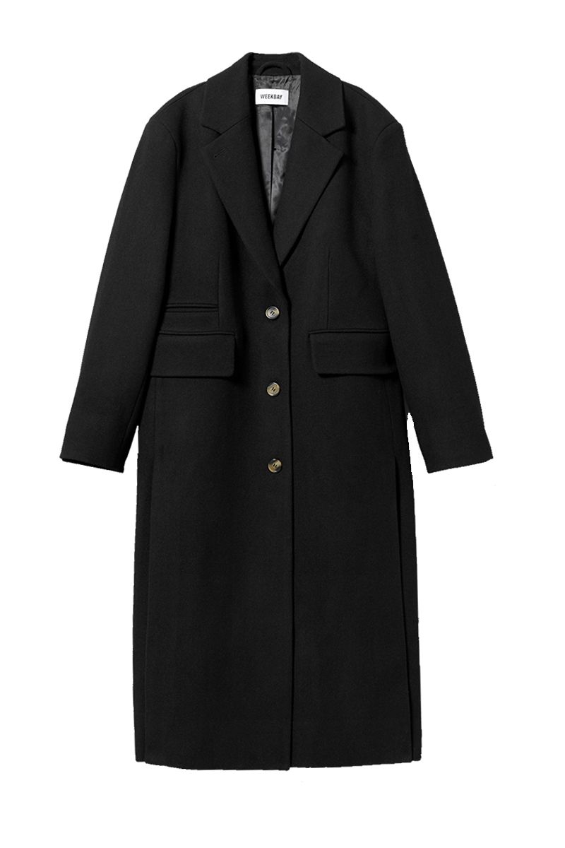 long black warm coat