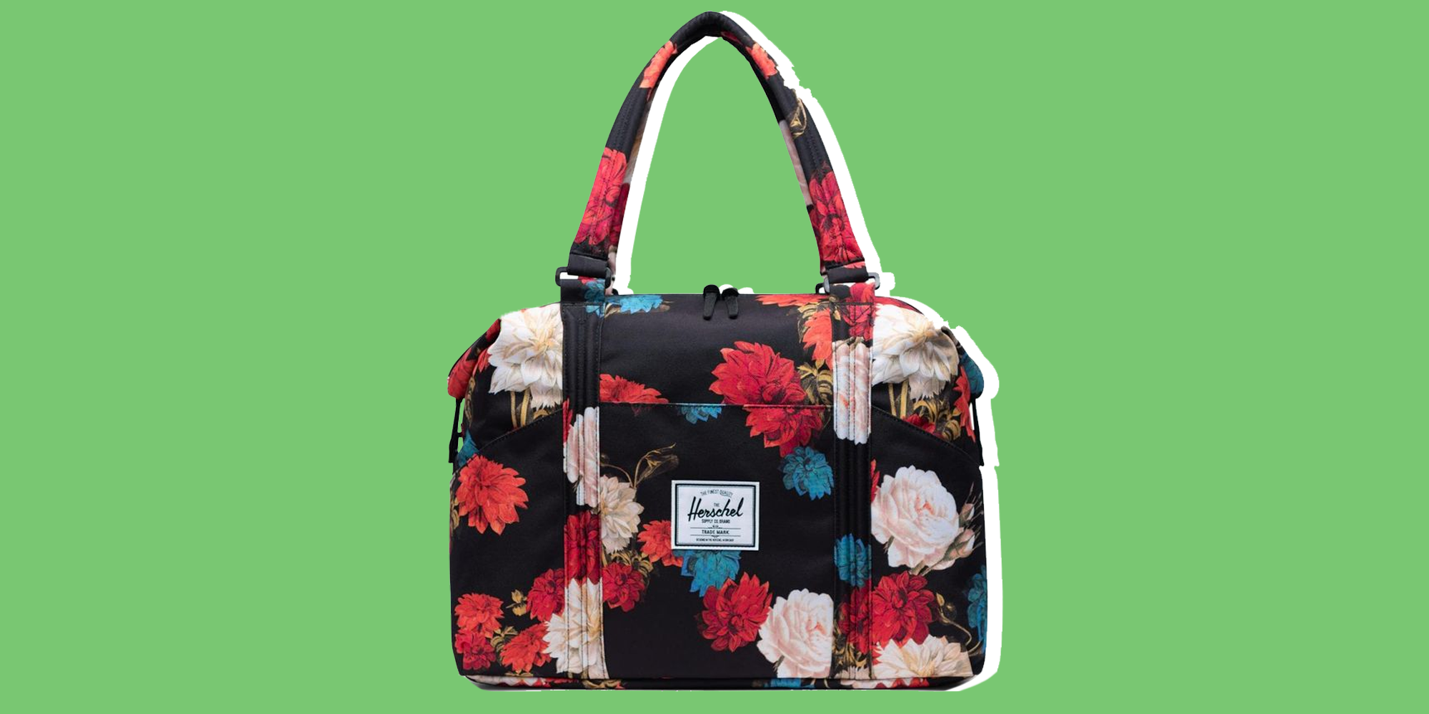 Girl's denim handbag hand painted & personalised lined fun children's bag tote