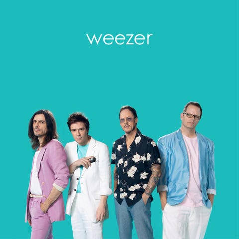 Weezer Teal Album Review Weezer Covers No Scrubs Billie Jean