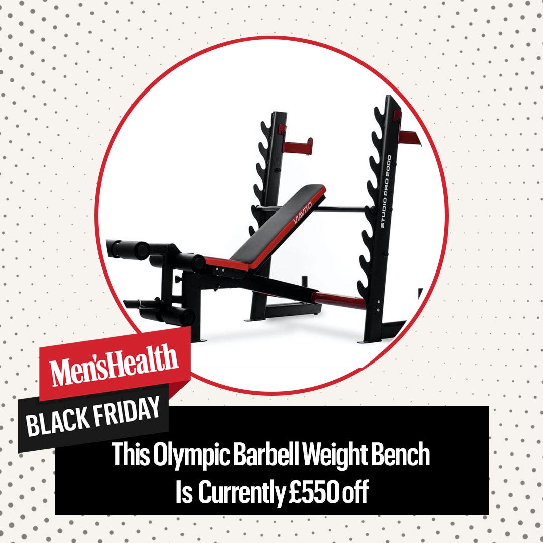 This Olympic Barbell Weight Bench Is Currently £550 off in the Black Friday Sales and Selling Fast