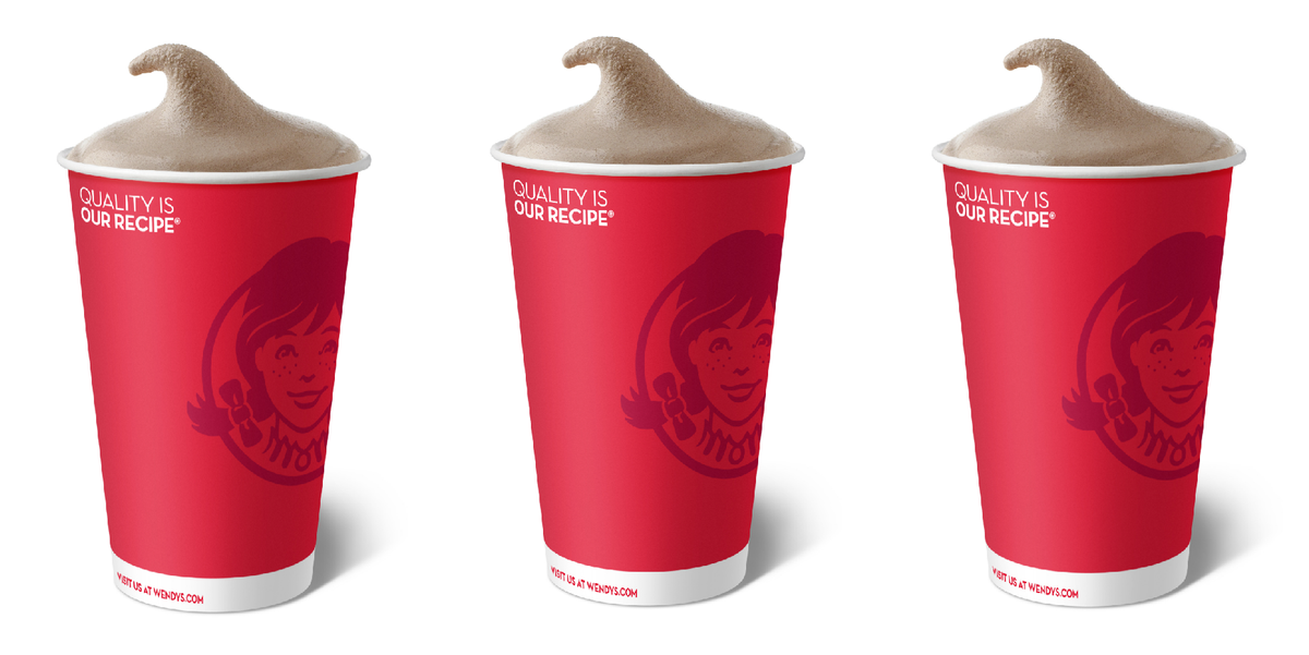 Wendy's Frostys Cost Just 50 Cents Each in LimitedTime Deal Wendy's