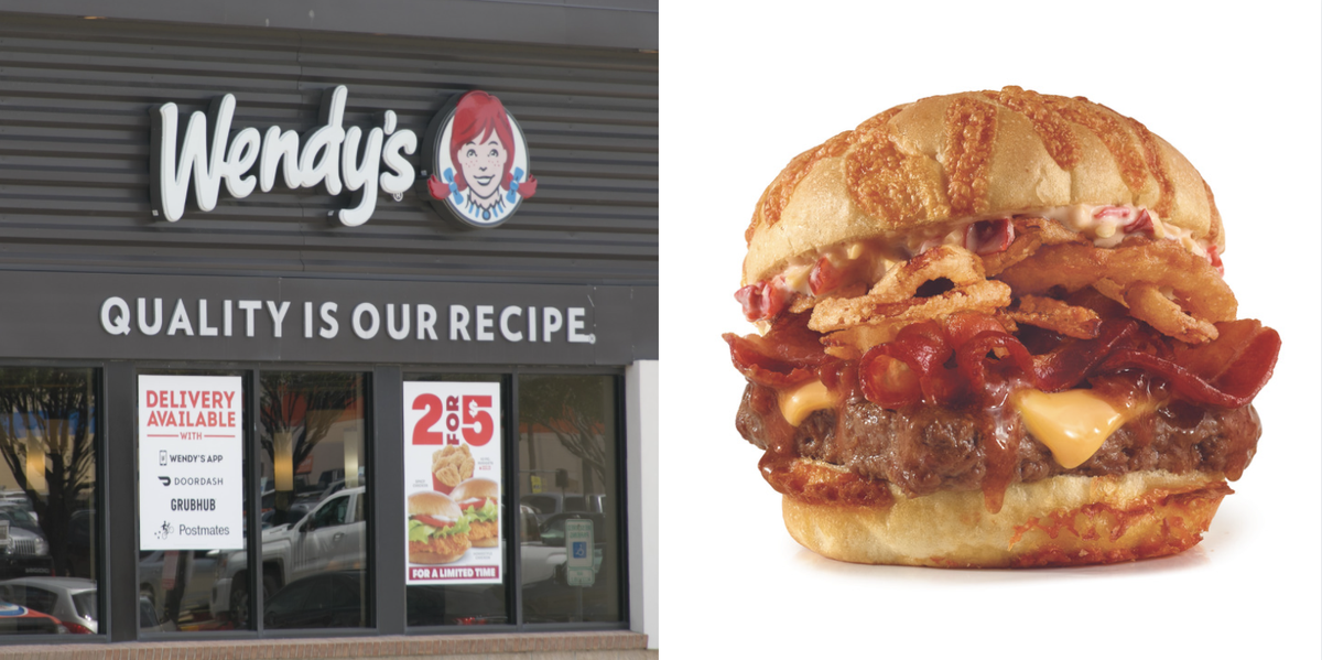 Wendy’s Has A New Big Bacon Cheddar Cheeseburger