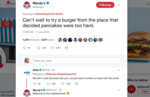 wendy s is trolling ihop on twitter after changing its name to ihob
