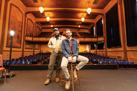 mike vanata, left, and brian harrington founded western af to promote americana singers and songwriters