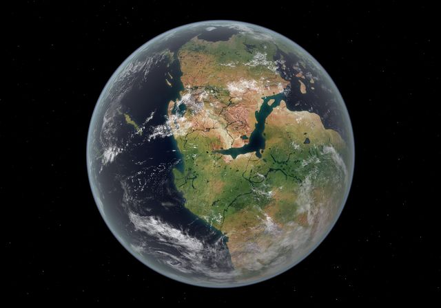western hemisphere of the earth during the early jurassic period