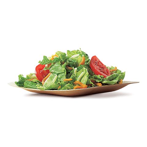small salad with tomatoes