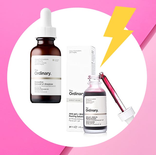 the ordinary skincare peeling solution and retinoid