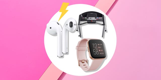 airpods treadmill and fitbit on sale on amazon