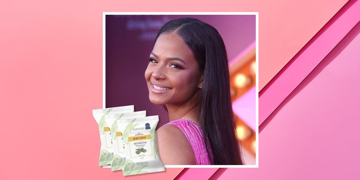 Christina Milian Swears By These Burt’s Bees $6 Makeup Wipes