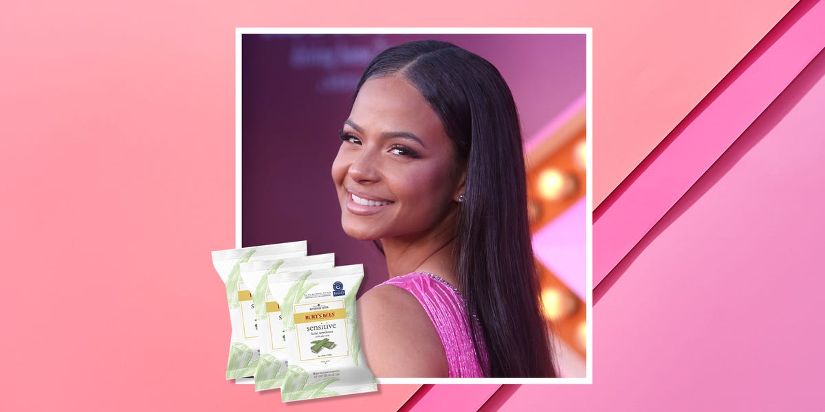 Christina Milian Swears By These Burt’s Bees $6 Makeup Wipes