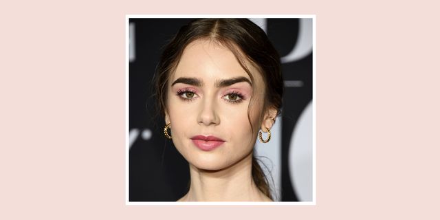 lily collins skincare