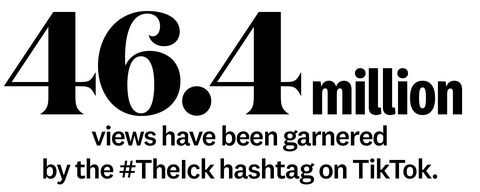 46 point 4 million views have been garnered  by the theick hashtag on tiktok