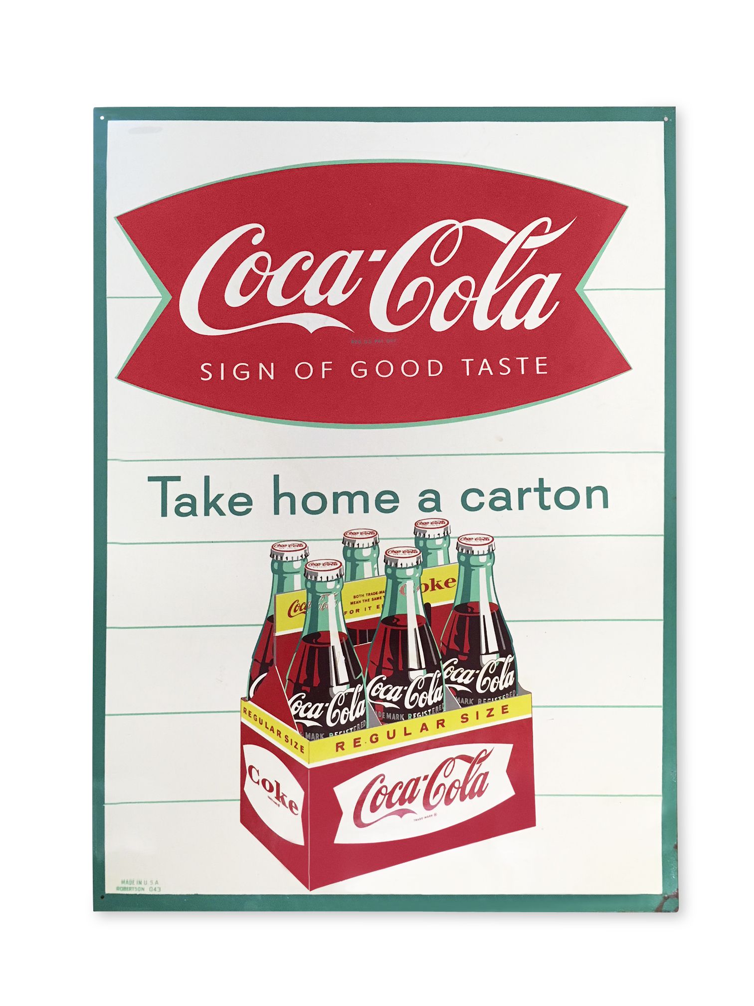 A Great Coca Cola Six Pack Kitchen Porcelain Night Light 