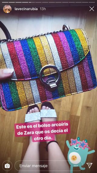 Bolso Zara - El arcoíris de que ha enloquecido a La vecina rubia