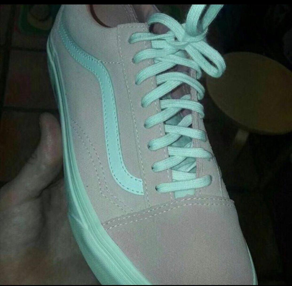 zapatillas vans rosa pastel