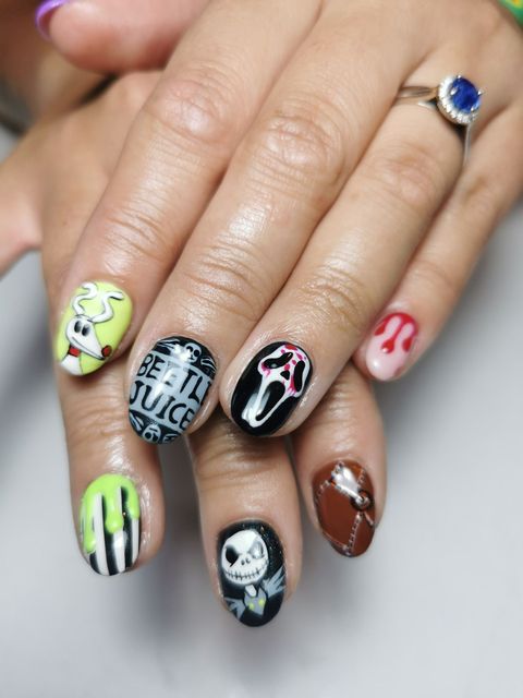 halloween nail designs spooky manicure