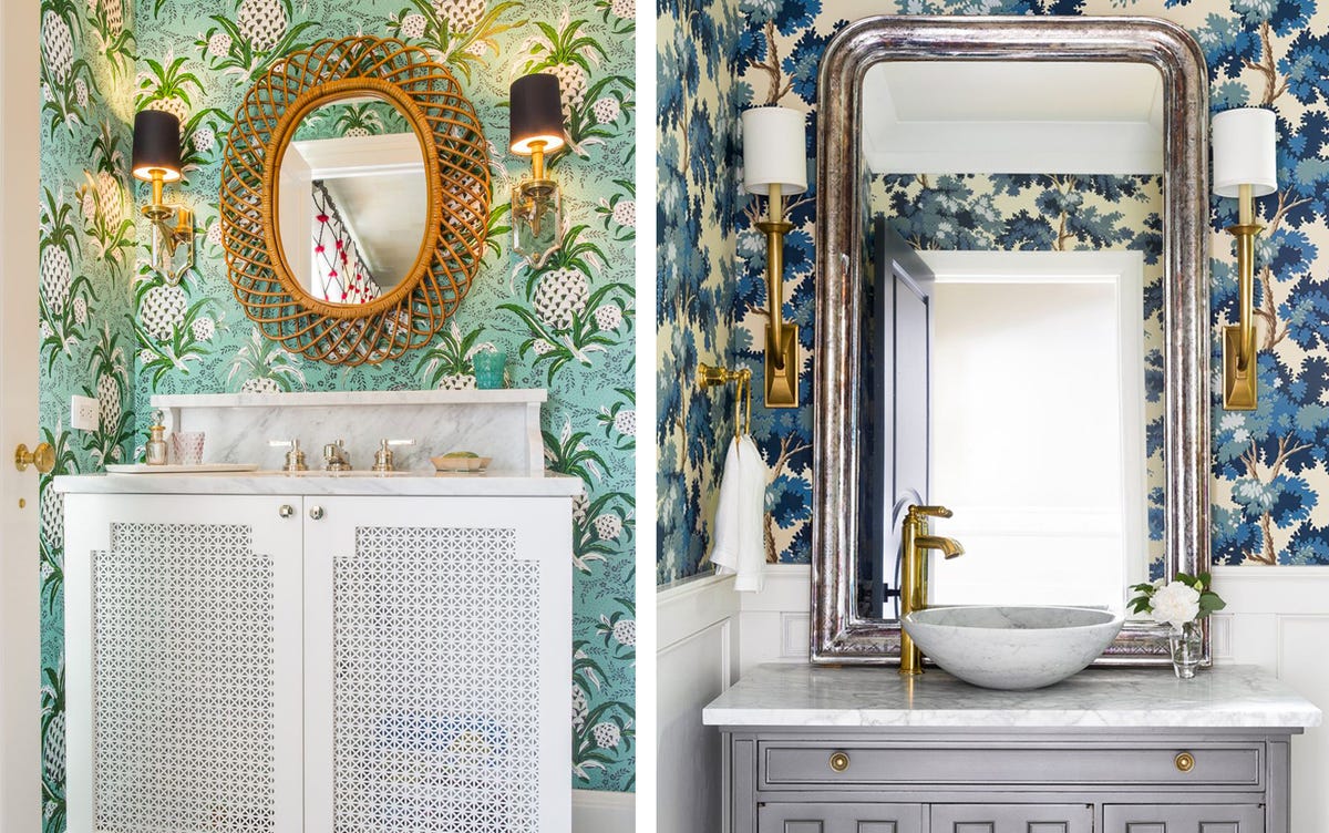 23 Whimsical Powder Rooms - Powder Room Design Ideas