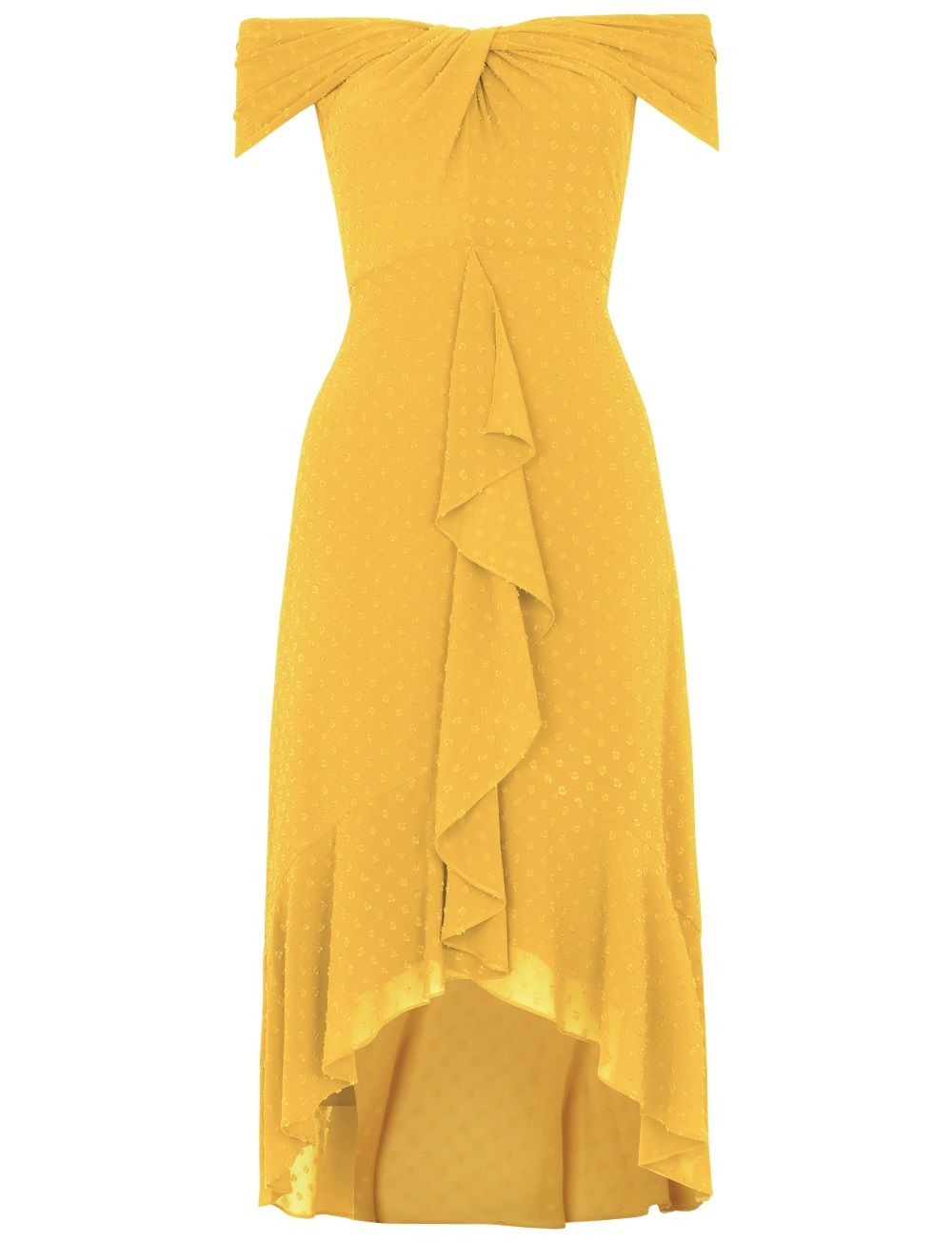 tesco yellow leopard print dress