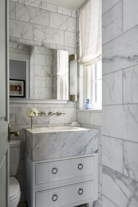 30+ stunning white bathrooms - how to use white tile and fixtures in
