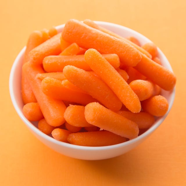 White Bowl of Baby Carorts white bowl of baby carorts