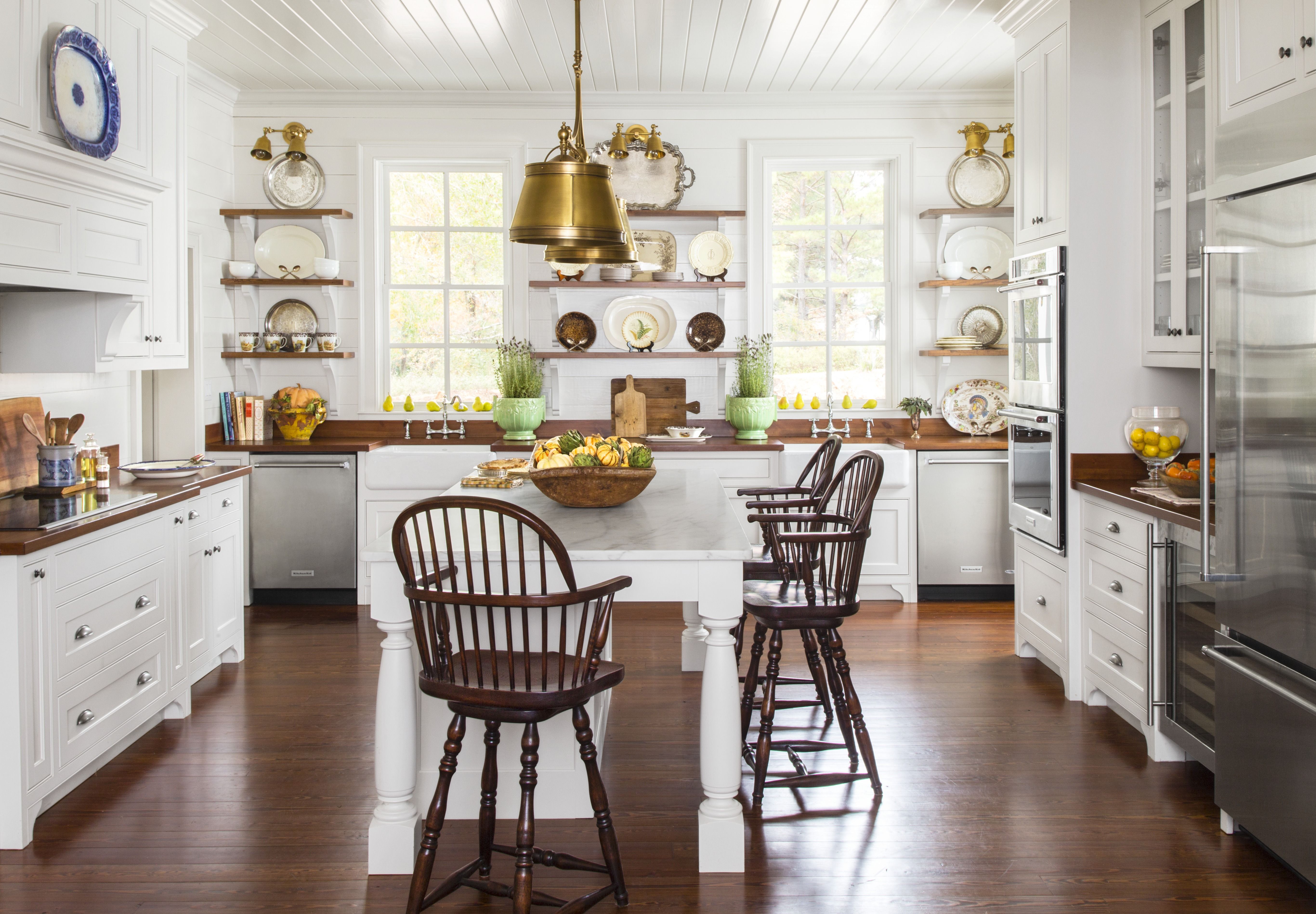 White Kitchen Cabinets Color