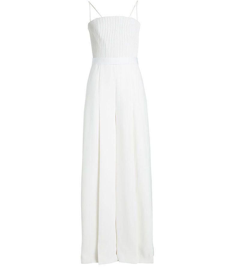 meghan markle white halter dress